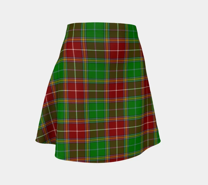 Tartan Flared Skirt - Baxter Modern |Over 500 Tartans | Special Custom Design | Love Scotland