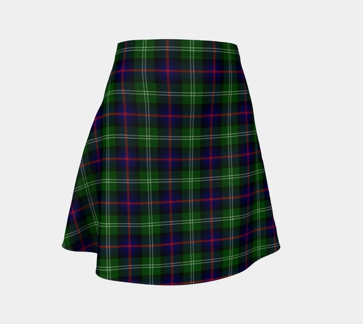 Tartan Flared Skirt - Sutherland Modern |Over 500 Tartans | Special Custom Design | Love Scotland