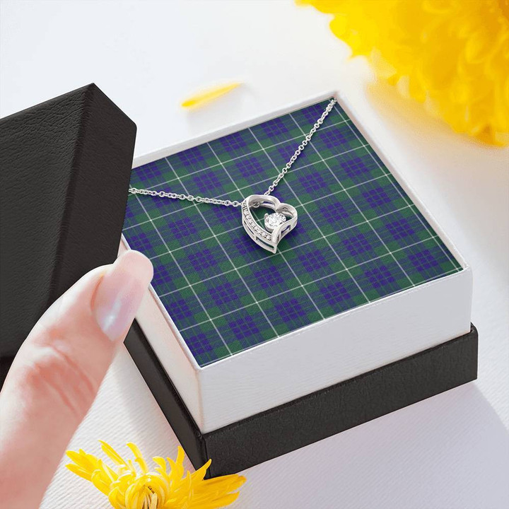 Hamilton Hunting Modern Tartan Necklace - Forever Love Necklace A7