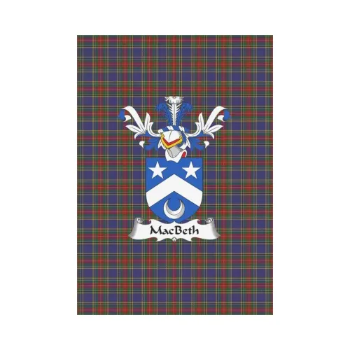 Macbeth Tartan Flag Clan Badge | Scottishclans.co