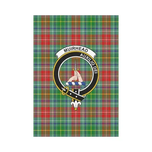 Muirhead Tartan Flag Clan Badge | Scottishclans.co