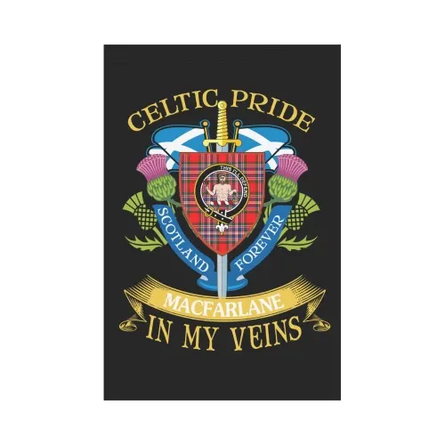 MacFarlane Clan Celtic Pride Garden Flag | Over 300 Clans | Special Custom Design