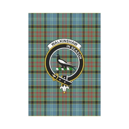 Walkinshaw Tartan Flag Clan Badge | Scottishclans.co
