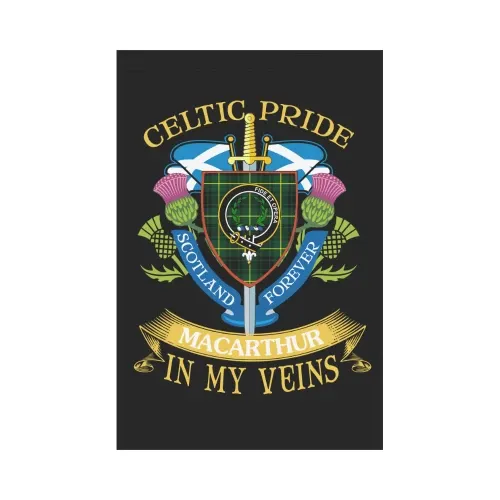 MacArthur (or Arthur) Clan Celtic Pride Garden Flag | Over 300 Clans | Special Custom Design