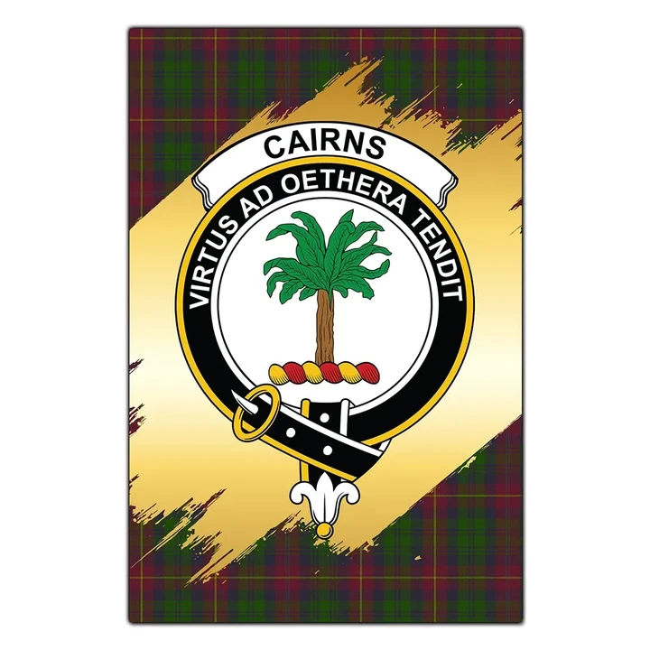 Garden Flag Cairns Clan Gold Crest Gold Thistle