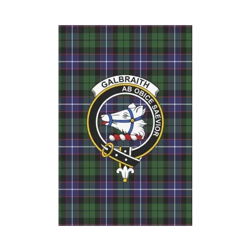 Galbraith Modern Tartan Flag Clan Badge | Scottishclans.co