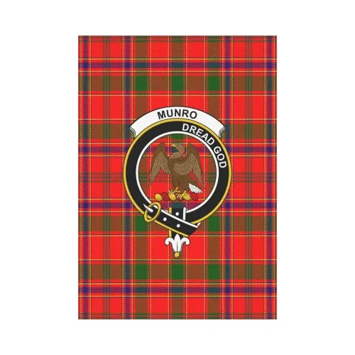 Munro Modern Tartan Flag Clan Badge | Scottishclans.co