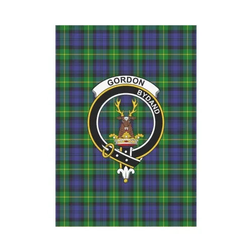 Gordon Modern Tartan Flag Clan Badge | Scottishclans.co