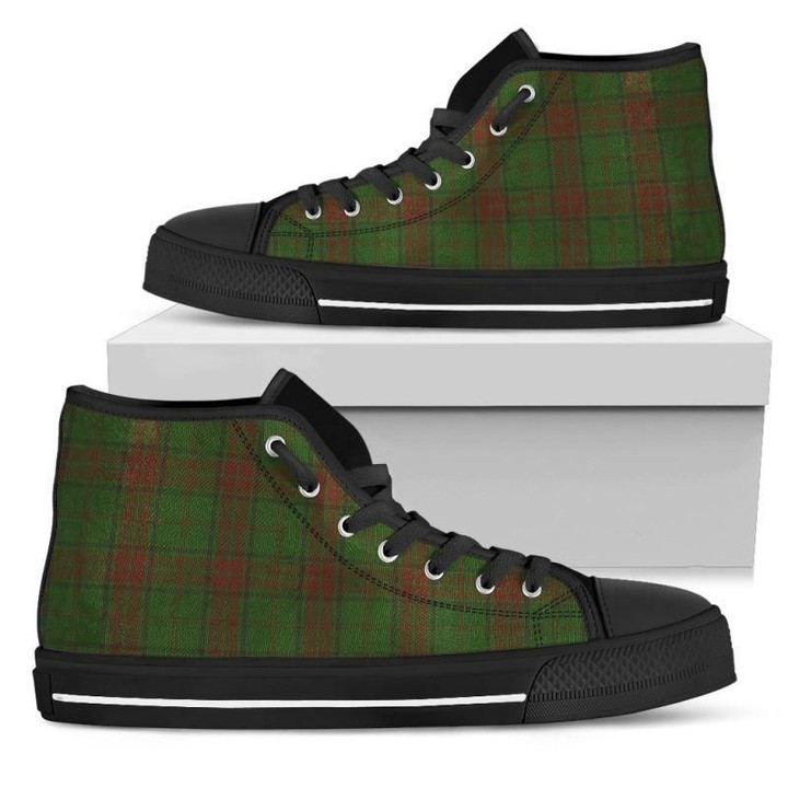 Tartan Canvas Shoes - Maxwell Hunting High Top | Over 500 Tartans