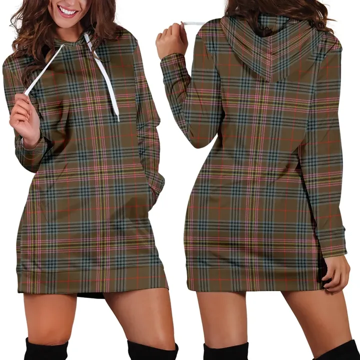 Kennedy Weathered , Tartan, For Women, Hoodie Dress For Women, Scottish Tartan, Scottish Clans, Hoodie Dress, Hoodie Dress Tartan, Scotland Tartan, Scot Tartan, Merry Christmas, Cyber Monday, Black Friday, Online Shopping,Kennedy Weathered  Hoodie Dress