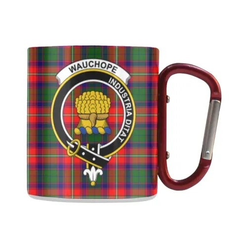Wauchope Tartan Tartan Mug Classic Insulated - Clan Badge | scottishclans.co