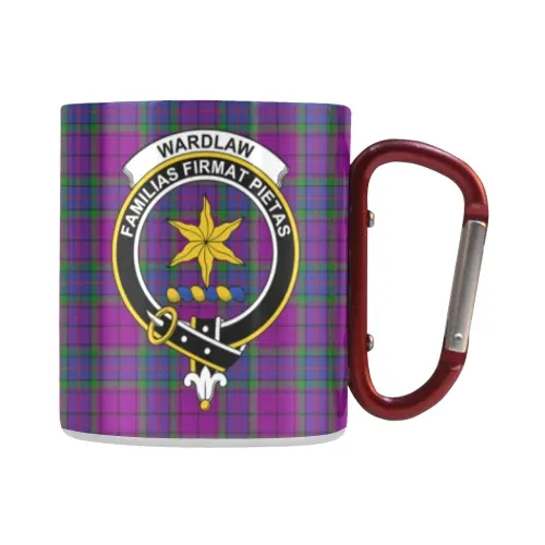 Wardlaw Tartan Mug Classic Insulated - Clan Badge | scottishclans.co