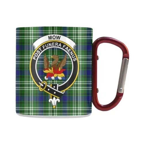 Mow Tartan Mug Classic Insulated - Clan Badge | scottishclans.co