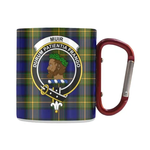 Muir Tartan Mug Classic Insulated - Clan Badge | scottishclans.co
