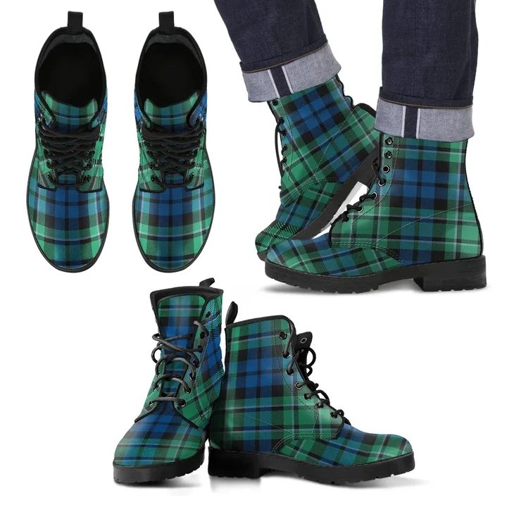 MacCallum Ancient Tartan Leather Boots Footwear Shoes