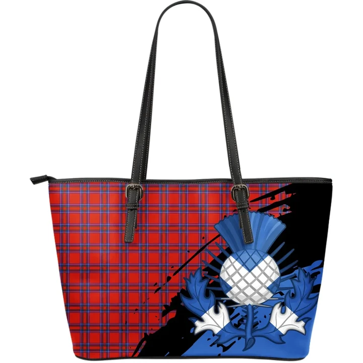 Inverness District Thistle Leather Tote Bag Large | Women Bags