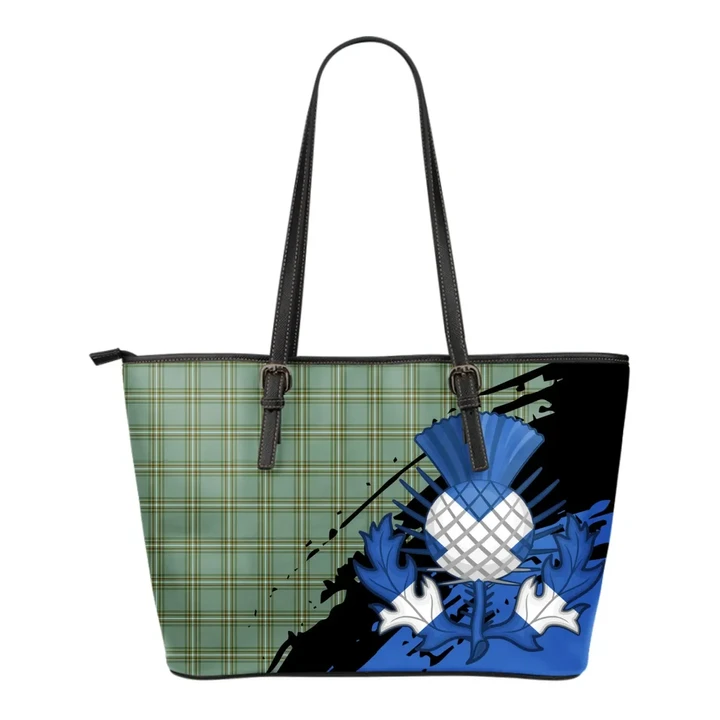 Kelly Dress Leather Tote Bag Small | Tartan Bags