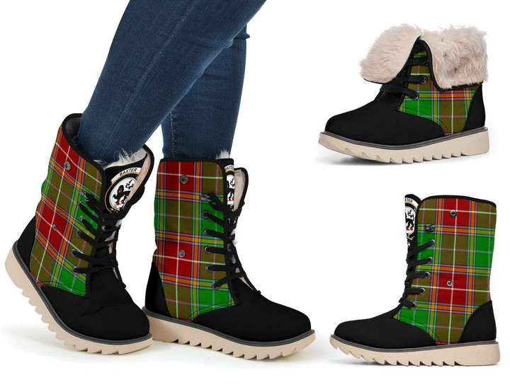 Tartan Women's Snow Boots - Clan Baxter Boots - BN
