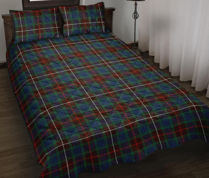 Fraser Hunting Ancient Tartan Quilt Bed Set