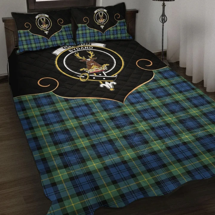 Gordon Ancient Clan Cherish the Badge Quilt Bed Set