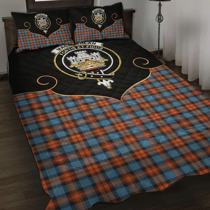 MacLachlan Ancient Clan Cherish the Badge Quilt Bed Set