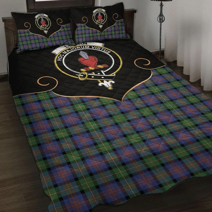 Logan Ancient Clan Cherish the Badge Quilt Bed Set