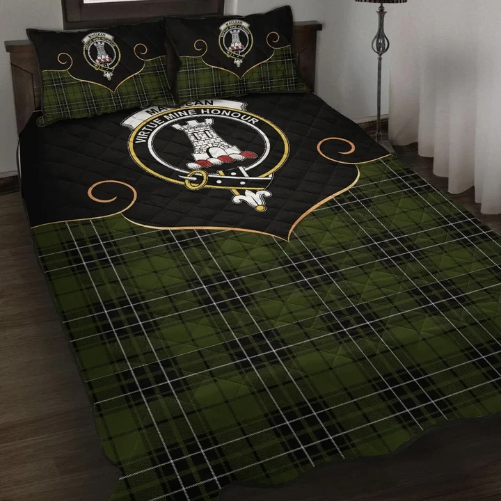 MacLean Hunting Clan Cherish the Badge Quilt Bed Set