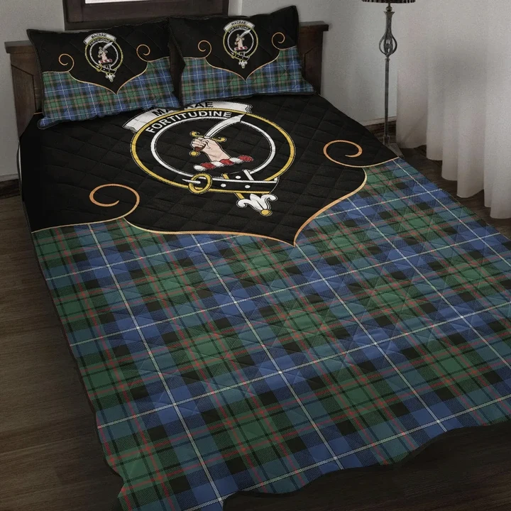 MacRae Hunting Ancient Clan Cherish the Badge Quilt Bed Set
