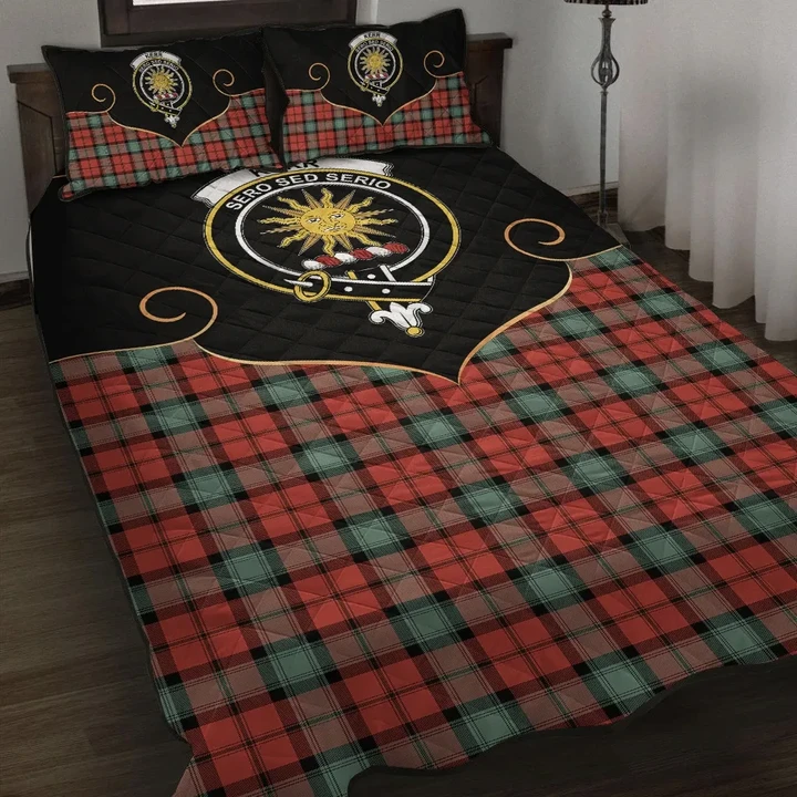 Kerr Ancient Clan Cherish the Badge Quilt Bed Set