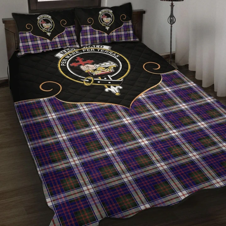 MacDonald Dress Modern Clan Cherish the Badge Quilt Bed Set