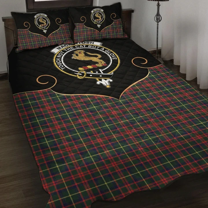 MacKintosh Hunting Modern Clan Cherish the Badge Quilt Bed Set