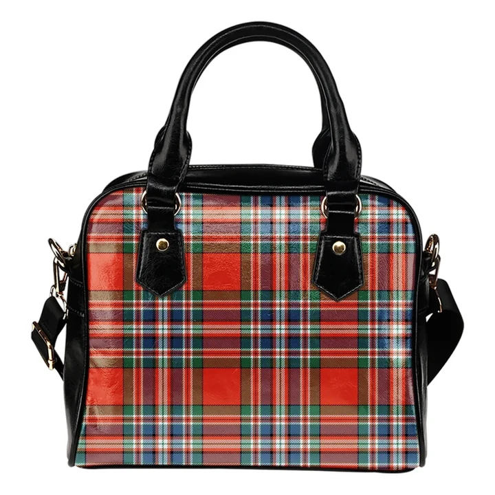 MacFarlane Ancient Tartan Shoulder Handbag for Women | Hot Sale | Scottish Clans