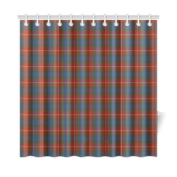 Tartan Shower Curtain - Fraser Ancient | Bathroom Products | Over 500 Tartans