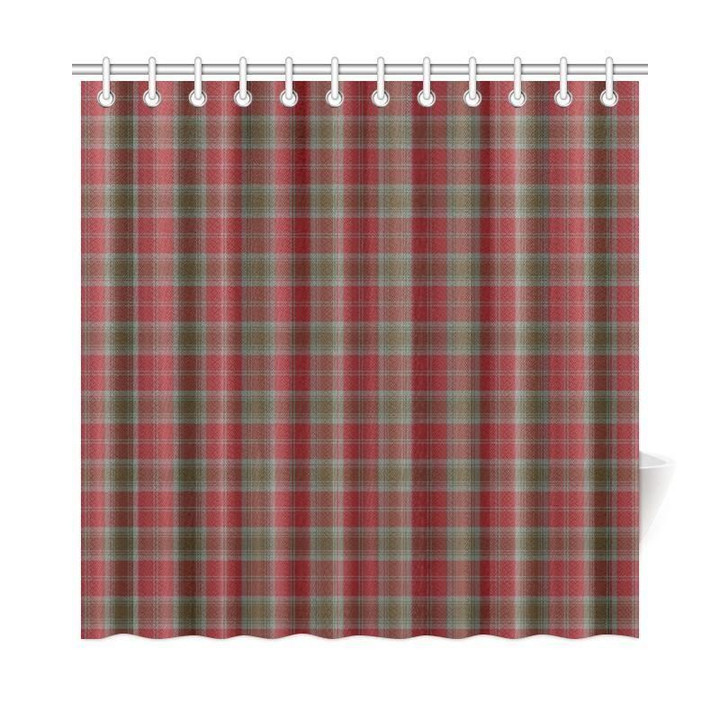 Tartan Shower Curtain - Lindsay Weathered |Bathroom Products | Over 500 Tartans
