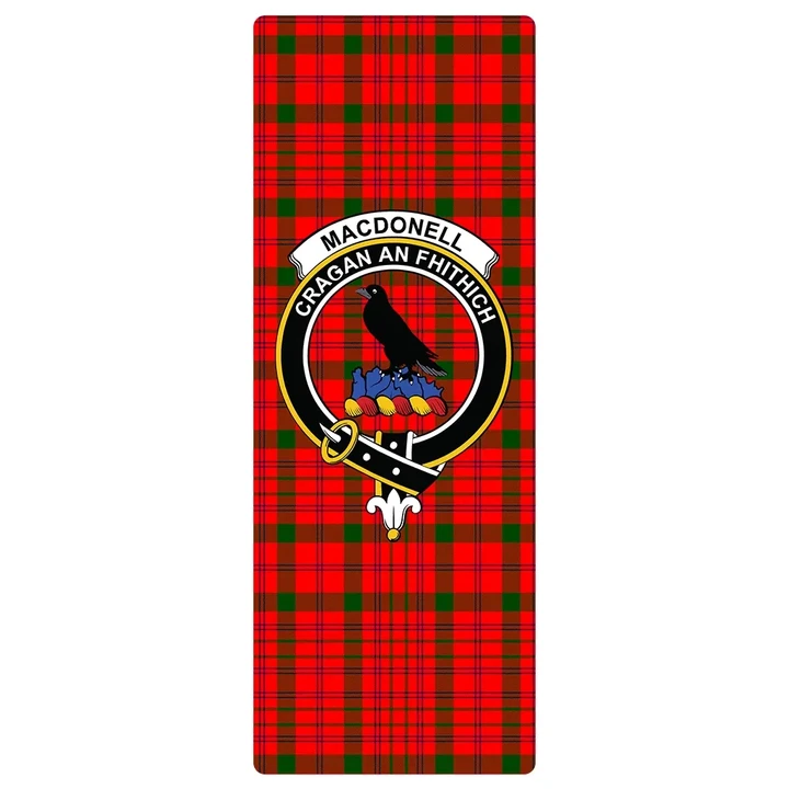 MacDonnell of Keppoch Modern Clan Crest Tartan Yoga mats