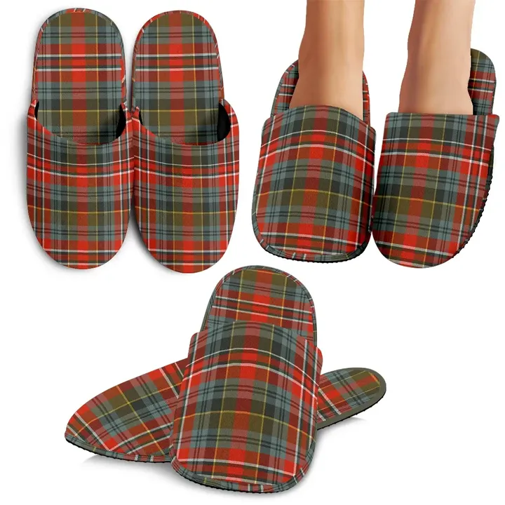 MacPherson Weathered, Tartan Slippers, Scotland Slippers, Scots Tartan, Scottish Slippers, Slippers For Men, Slippers For Women, Slippers For Kid, Slippers For xmas, For Winter