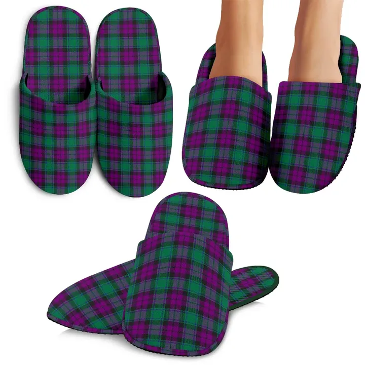 MacArthur - Milton, Tartan Slippers, Scotland Slippers, Scots Tartan, Scottish Slippers, Slippers For Men, Slippers For Women, Slippers For Kid, Slippers For xmas, For Winter