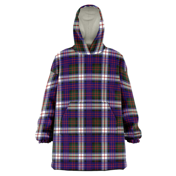 MacDonald Dress Modern Snug Hoodie - Unisex Tartan Plaid Front