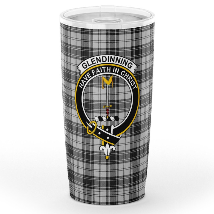 Glendinning Tartan Tumbler, Scottish Glendinning Plaid Insulated Tumbler - BN