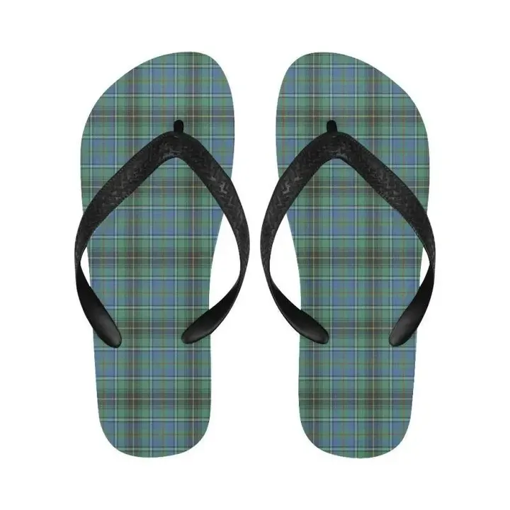 Macinnes Ancient Tartan Flip Flops For Men/Women | Scottish Clans