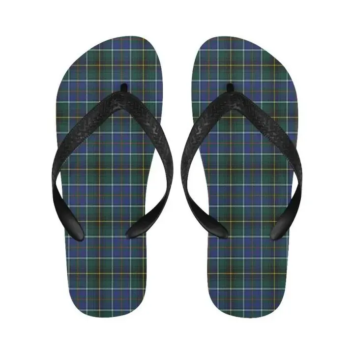 Macinnes Modern Tartan Flip Flops For Men/Women | Scottish Clans
