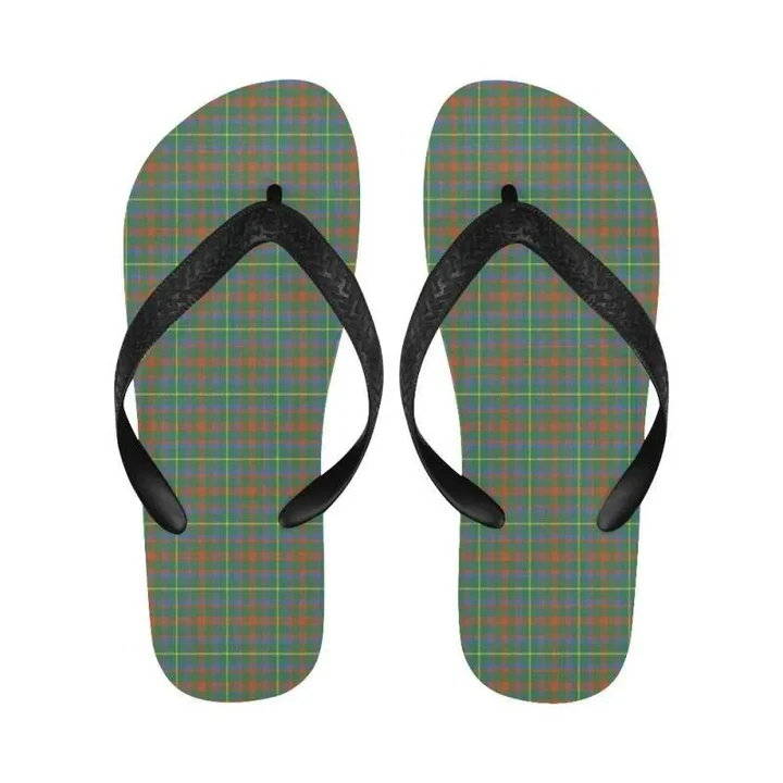 Mackintosh Hunting Ancient Tartan Flip Flops For Men/Women | Scottish Clans