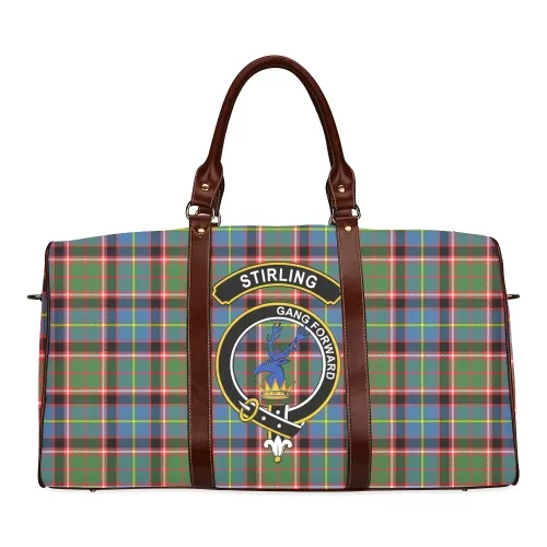Stirling (of Cadder-Present Chief) Tartan Clan Travel Bag | Over 300 Clans