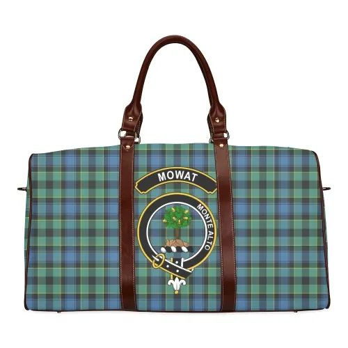 Mowat (of Inglistoun) Tartan Clan Travel Bag | Over 300 Clans
