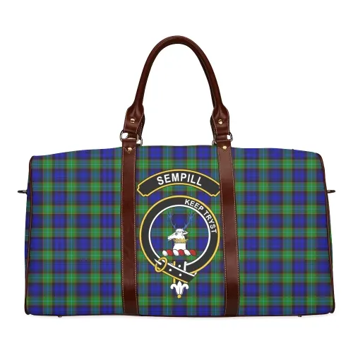 Sempill (or Semple) Tartan Clan Travel Bag | Over 300 Clans