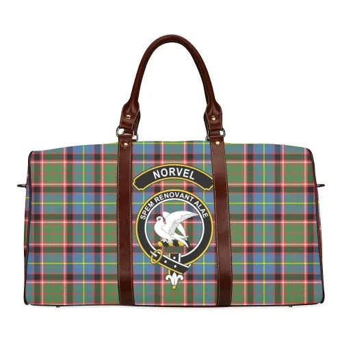 Norvel (or Norvill) Tartan Clan Travel Bag | Over 300 Clans