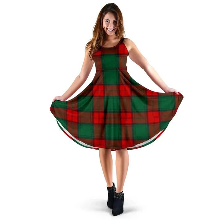 Stewart Atholl Modern Tartan Women's Dress