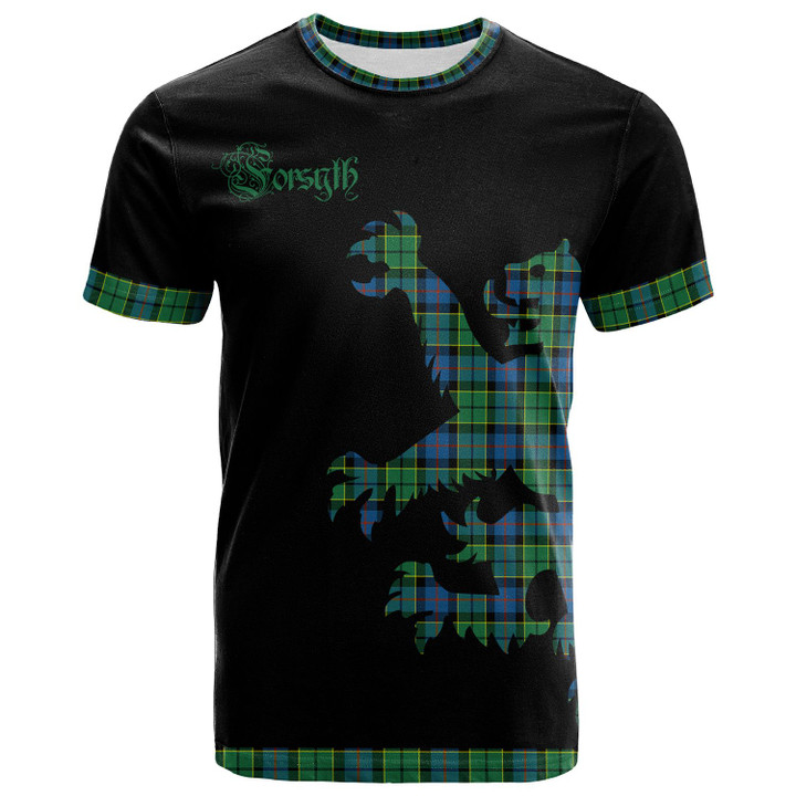 [KID] Forsyth Clan Bagpipes T-Shirt (Black) - BN15