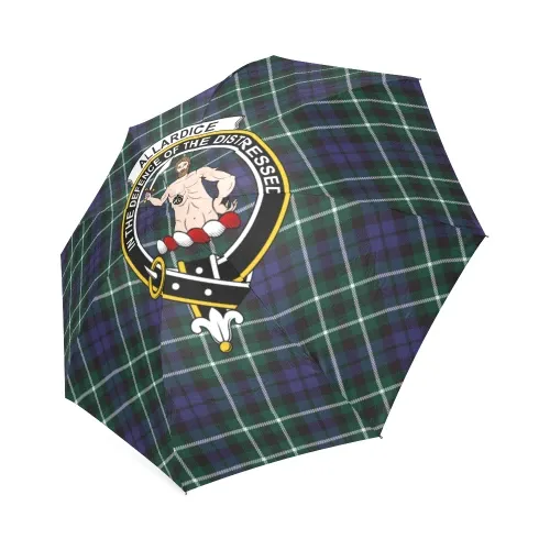 Allardice Crest Tartan Umbrella TH8