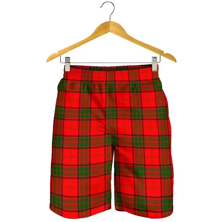 Maxwell Modern Tartan Shorts For Men